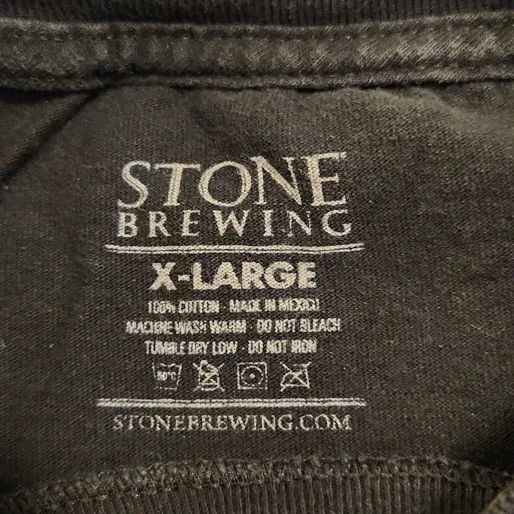 Stone Brewing Black XL T-shirt - Picture 2 of 10